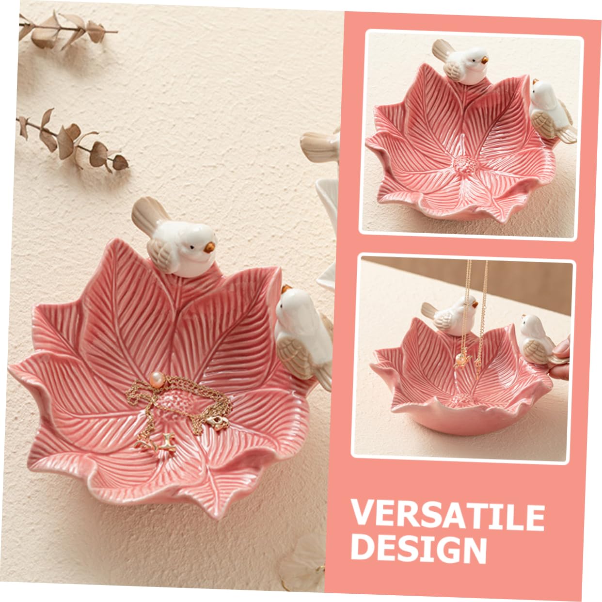 Alipis 4stücke Schmuckablage Mit Blumen Und Vogeldesign Schlüsselorganizer Und Aufbewahrungsschale Für Schmuck Für Zu Weihnachten Geburtstagen Für Hochzeiten