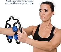 Vista 2 de Body Back Masajeador de rodillo de presión de punto gatillo para antebrazo, codo, mano, brazo y pierna. Masajeador automático de tejido profundo