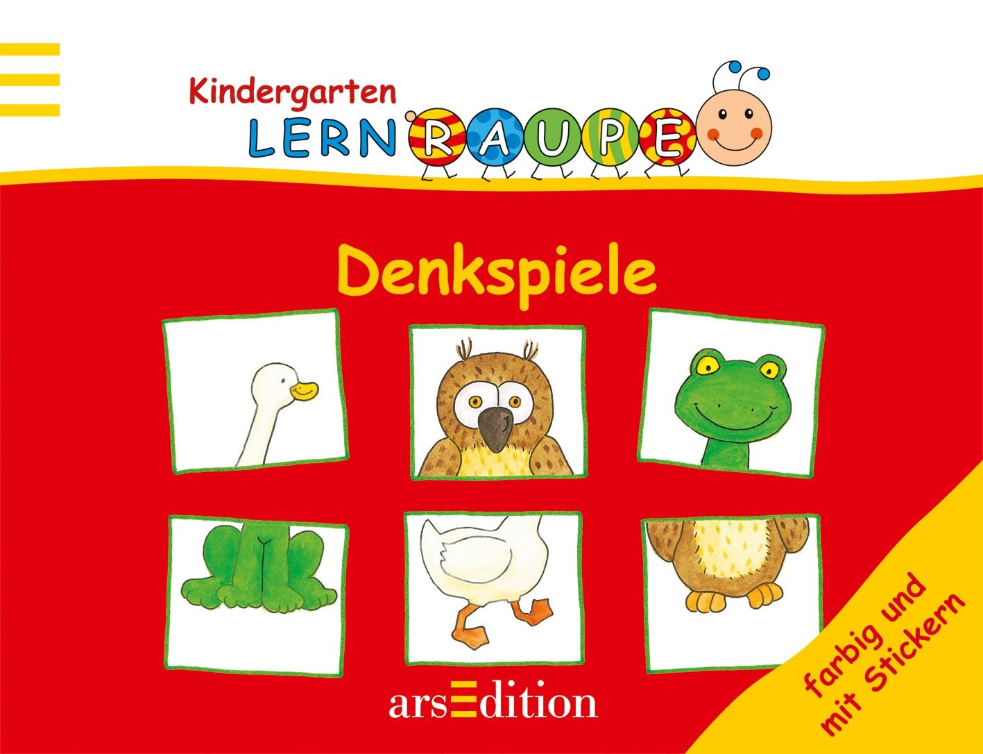 Lernraupe - Denkspiele (Kindergarten-Lernraupe)