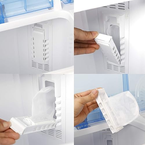 Miniatura 6 de ZENY Lavadora portátil compacta de doble tina, lavadora de lavandería con capacidad de 17.6 libras, mini lavadora secadora para apartamento RV