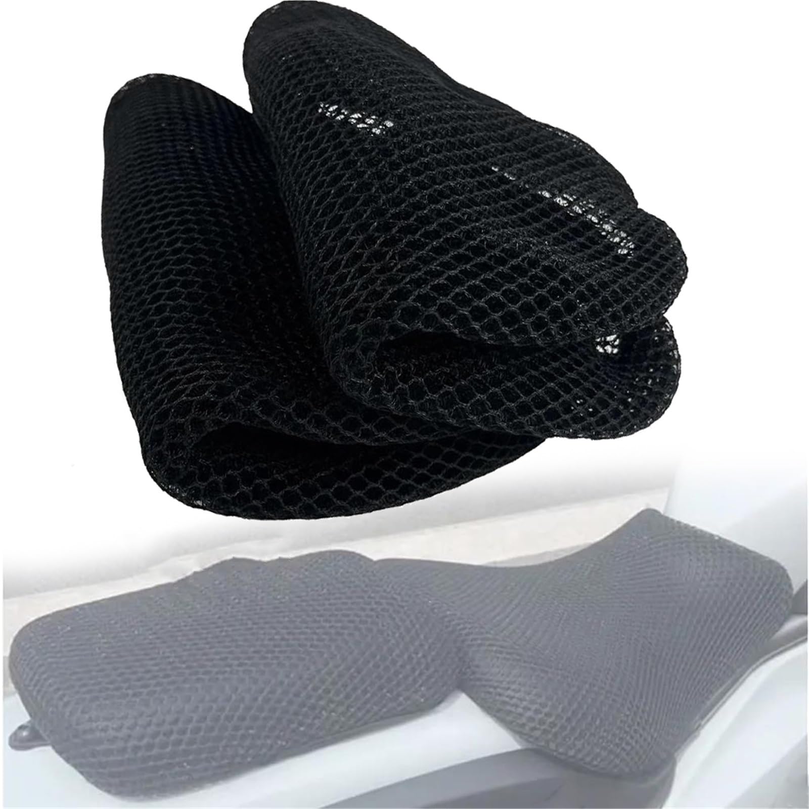 Coussin de siège maille 3D Kawasaki Eliminator 400 500 filet protection selle moto