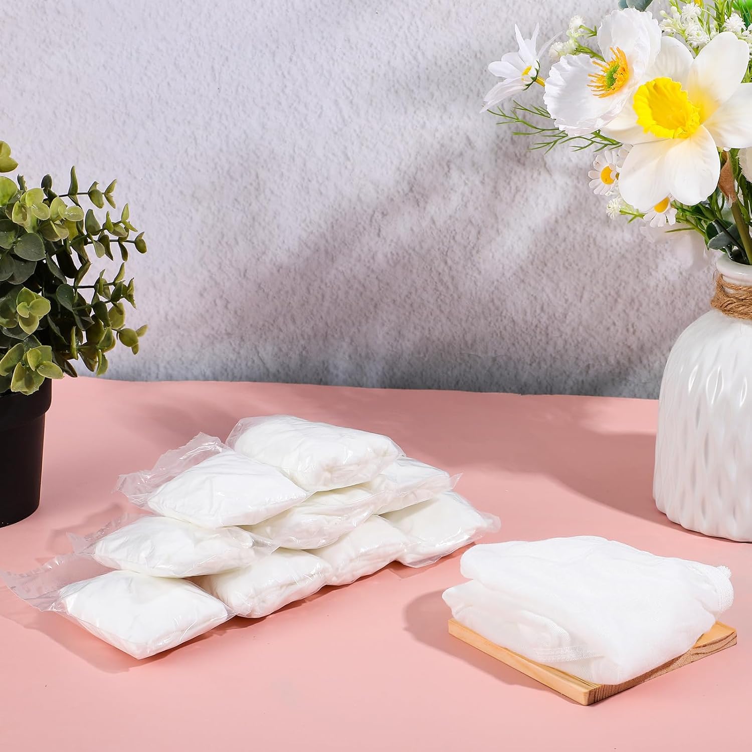 40 Pack Women's Disposable Underwear Polyester Cotton Ladies Briefs Panties Women for Travel Hospital Postpartum (XL Size) White