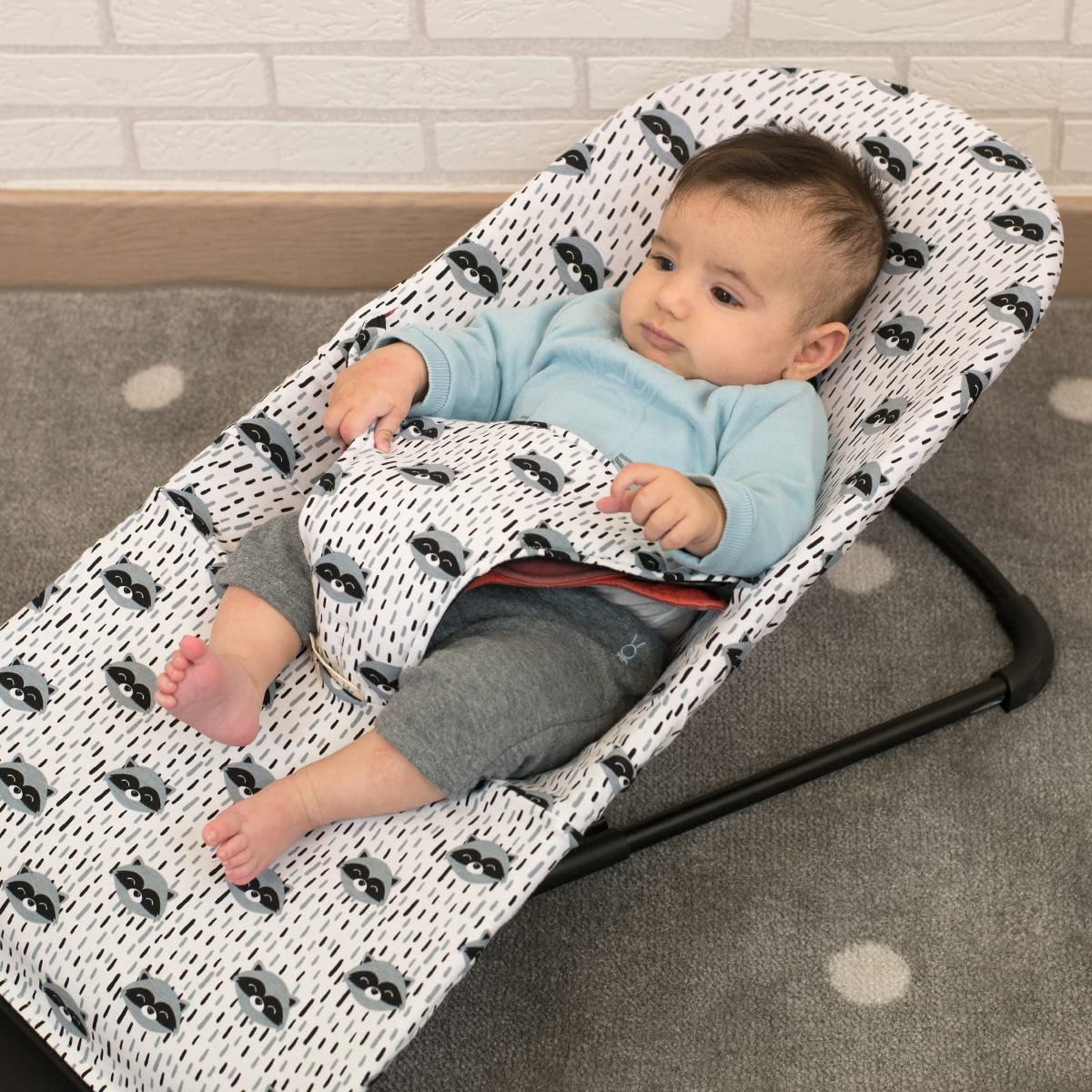 Baby Bouncer For Newborn JYOKO KIDS Cover Liner Compatible With