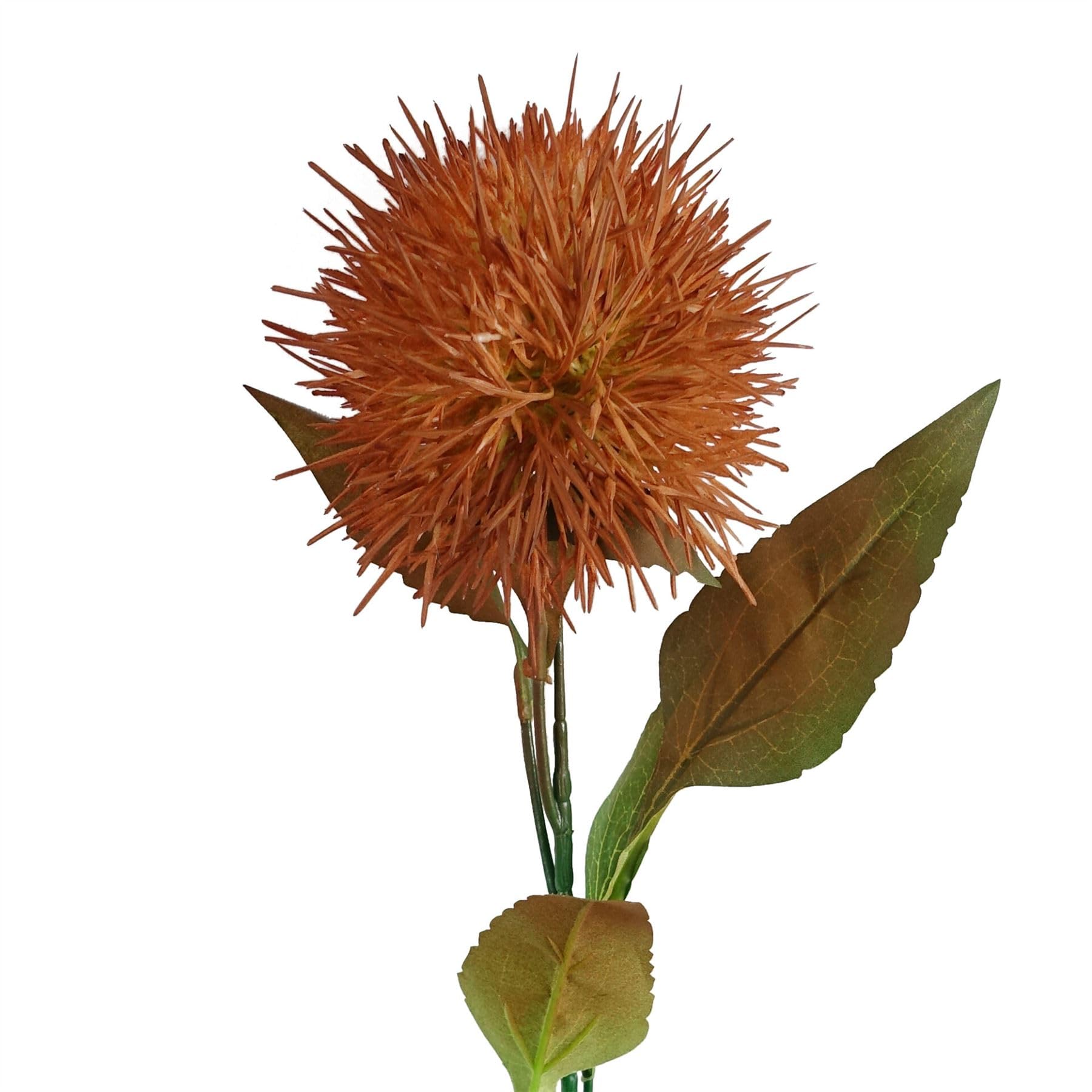 Blue Pirate Purple 70Cm Globe Thistle Ball Artificial Flower Stem