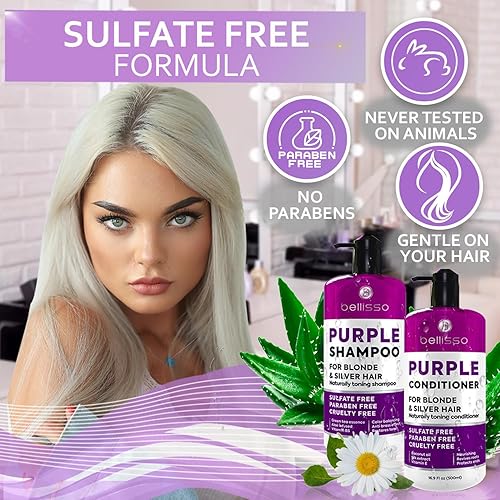 Miniatura 4 de Juego de champú y acondicionador de vinagre de sidra de manzana, detener el cuero cabelludo escamoso y con picazón, sin sulfato y parabenos