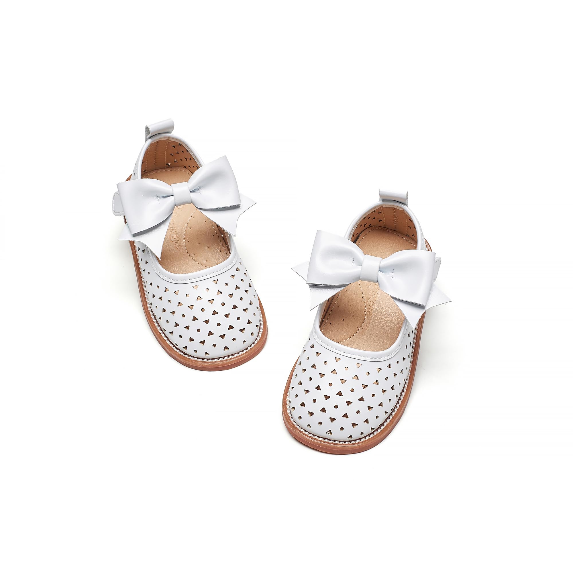 Flaryzone Toddler Girls Mary Jane School Uniform Oxfords Dress Shoes Flats