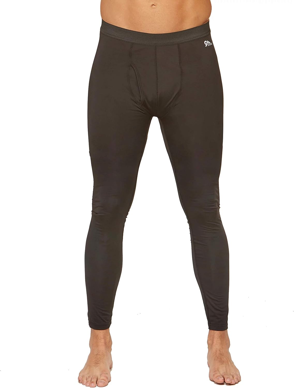 Colossum Outdoors Men’s Multi Level Base Layer Cold Weather Thermal Bottoms (XX-Large, Level 2- Light Weight) Black