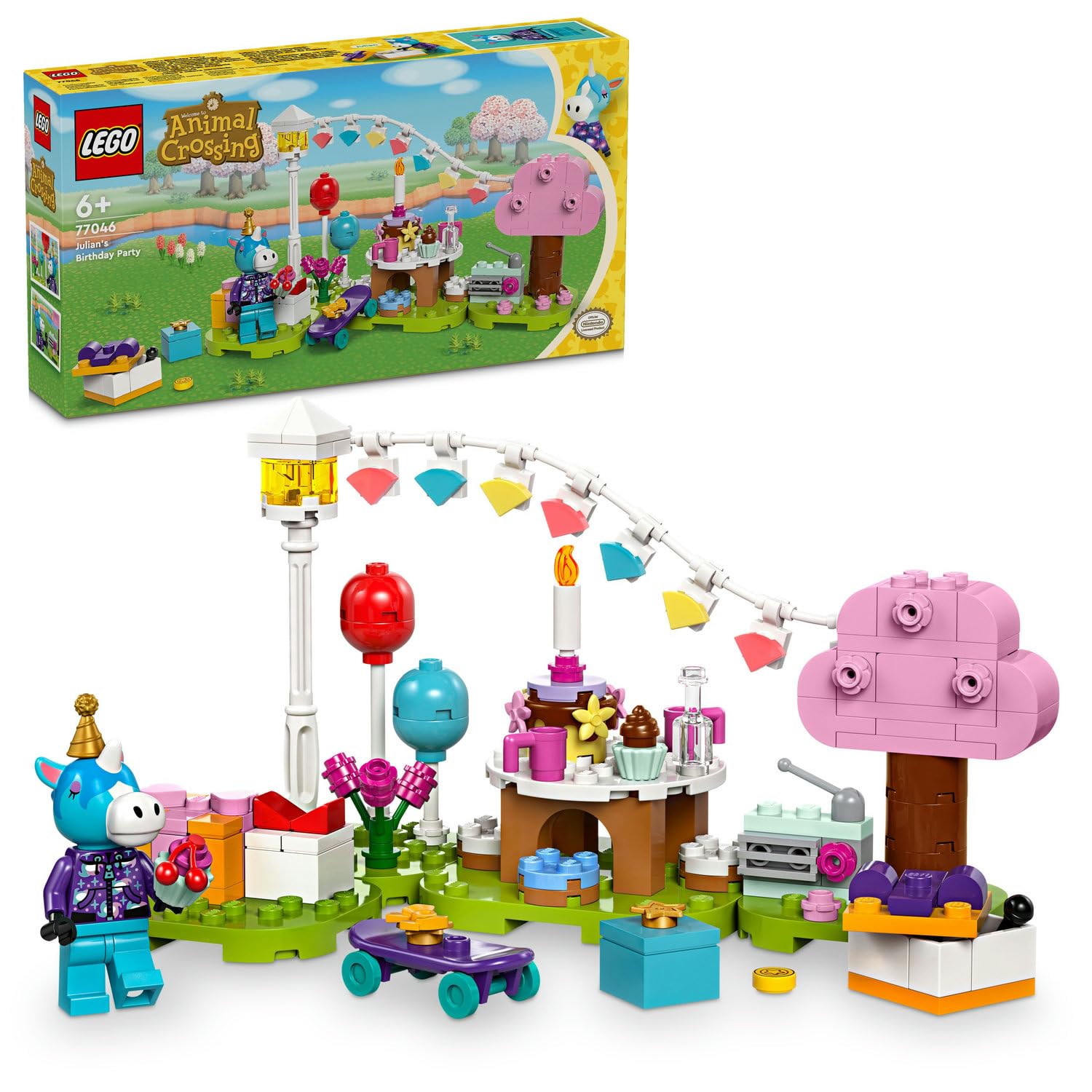 LEGO Animal Crossing Julian Doğum Gününü Kutluyor 77046 – 6 Yaş ve