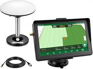 7-inch Tractor GPS Navigator for Agriculture, High-Accuracy GNSS Agricultural Navigator for Precision Farming – GPS Guidance System for Spraying, Plowing, and Sowing with Automatic Positioning