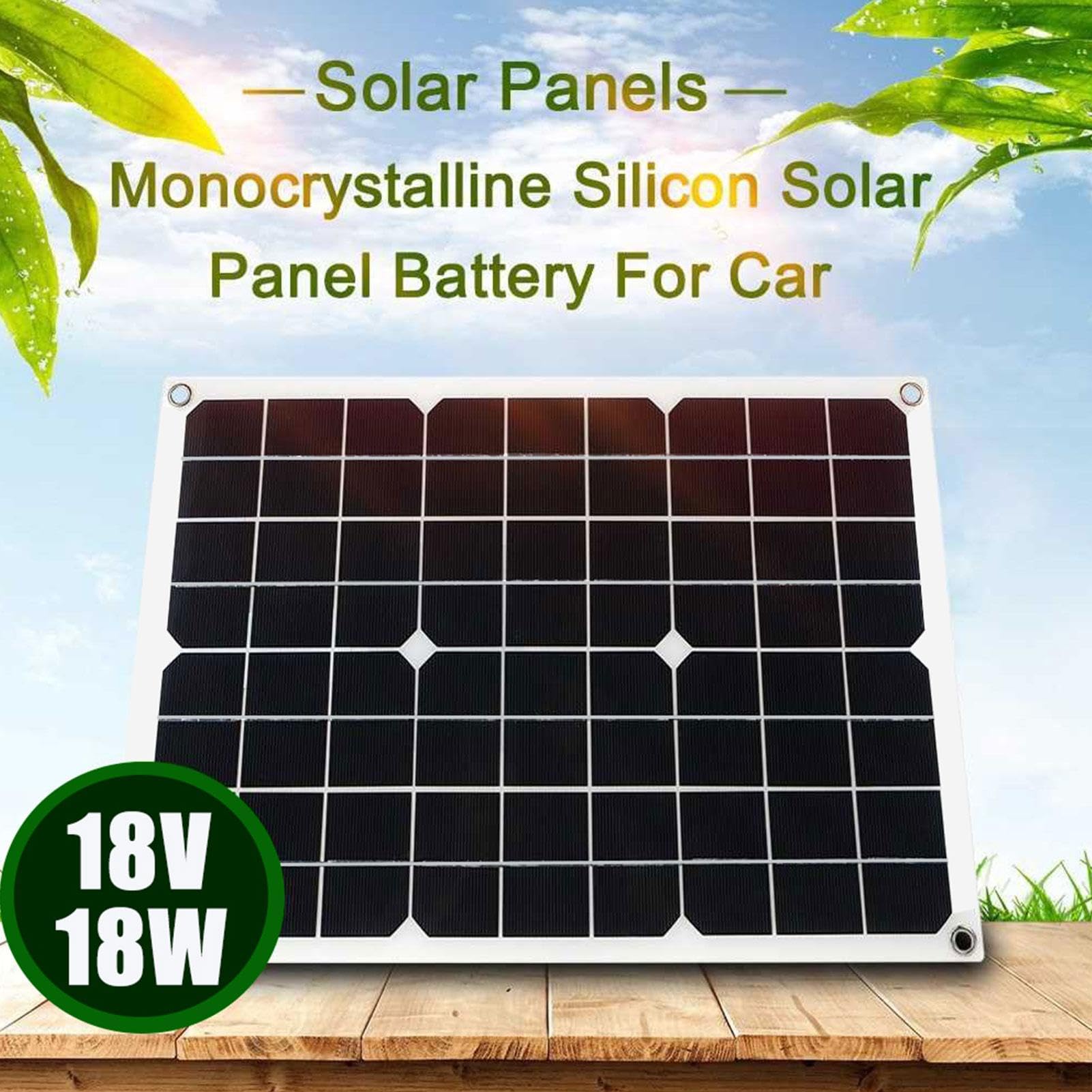 Pannelli Solari Per Case, Kit Fotovoltaico 4000W Pannello Solare Monocristallino Inverter con doppia porta USB | Impianto Solare Completo per Cam-per, Rimorchi, Marine, Off-Grid