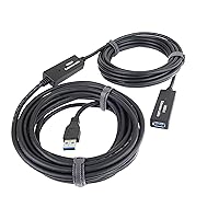 PremiumCord Cavo Prolunga USB Attivo con Ripetitore 10m, USB a Femmina a A Maschio