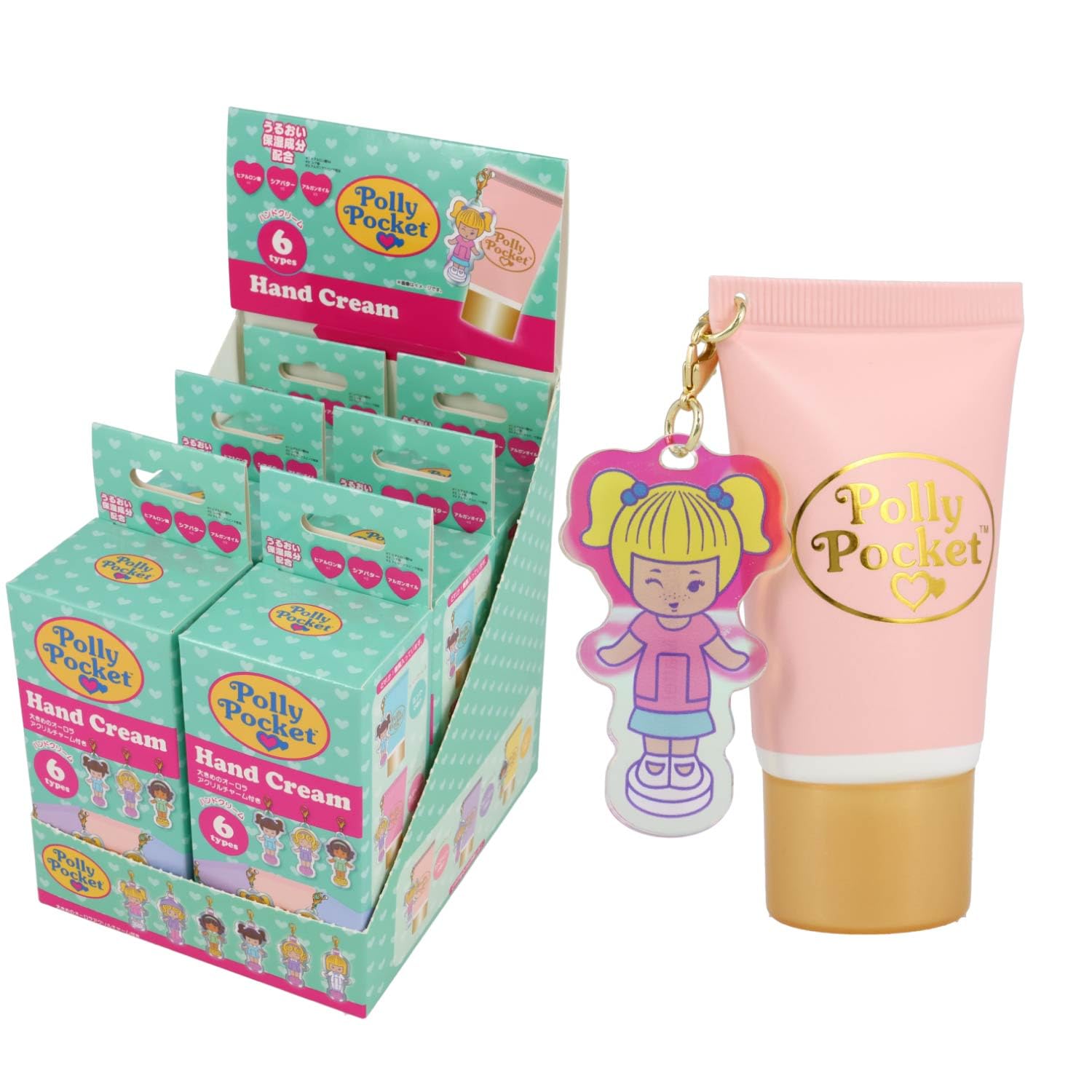 Polly Pocket ハンドクリーム 6個セット Amazon.co.jp: shobido 粧美堂 【ケース商品】【全6種セット