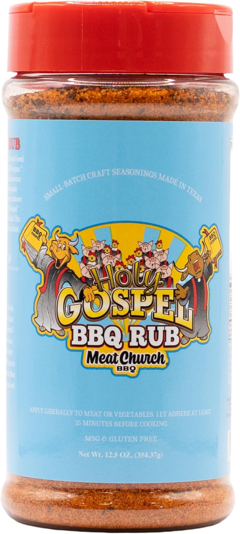 Meat Church Holy Gospel BBQ Rub 14oz
