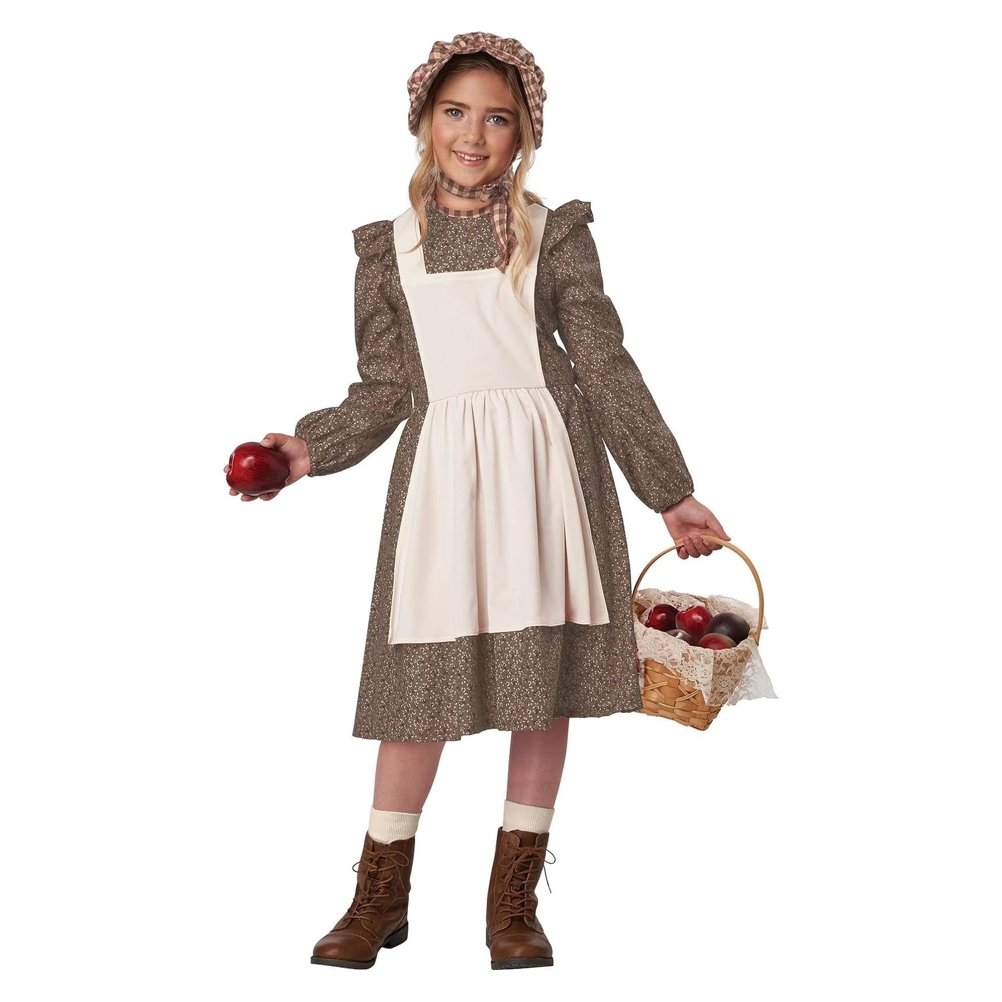 California Costumes girls Frontier Settler