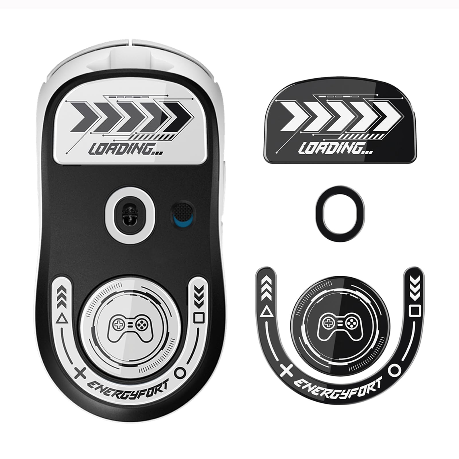 MOSHOU Mouse Feet Skates for Logitech G Pro X Superlight 2 Wireless Gaming Mouse, High Performance Polished Glass, Super Smooth and Durable Gaming Master's Choice