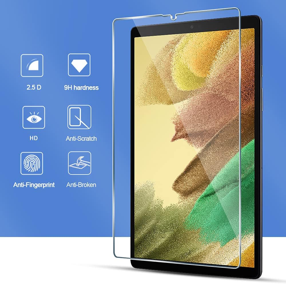 (3-Packs) for Samsung Galaxy Tab A7 Lite 8.7 Inch Screen Protector,Anti-Scratch 9H Hardness Tempered Glass (SM-T220 / T225) : Electronics