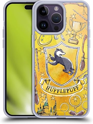 Vista 94 de Head Case Designs Funda de gel suave con licencia oficial de Harry Potter Slytherin, diseño de Reliquias de la Muerte XIII compatible con Apple
