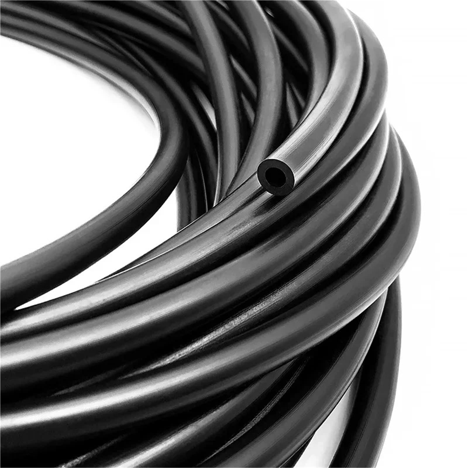 Línea de combustible goma negra 1M ID 3/4/5/6/7/8/10/13/16/19mm Tubo flexible entrega y aceite