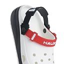 HAUX Classic Ultra Soft Clogs/Sandals with Adjustable Back Strap| Comfortable & LightWeight| Stylish & Anti-Skid| Indoor & Outdoor Casual Sports Mules Boys (White, UK Footwear Size System, Adult, Men, Numeric, Medium, 10) gallery image