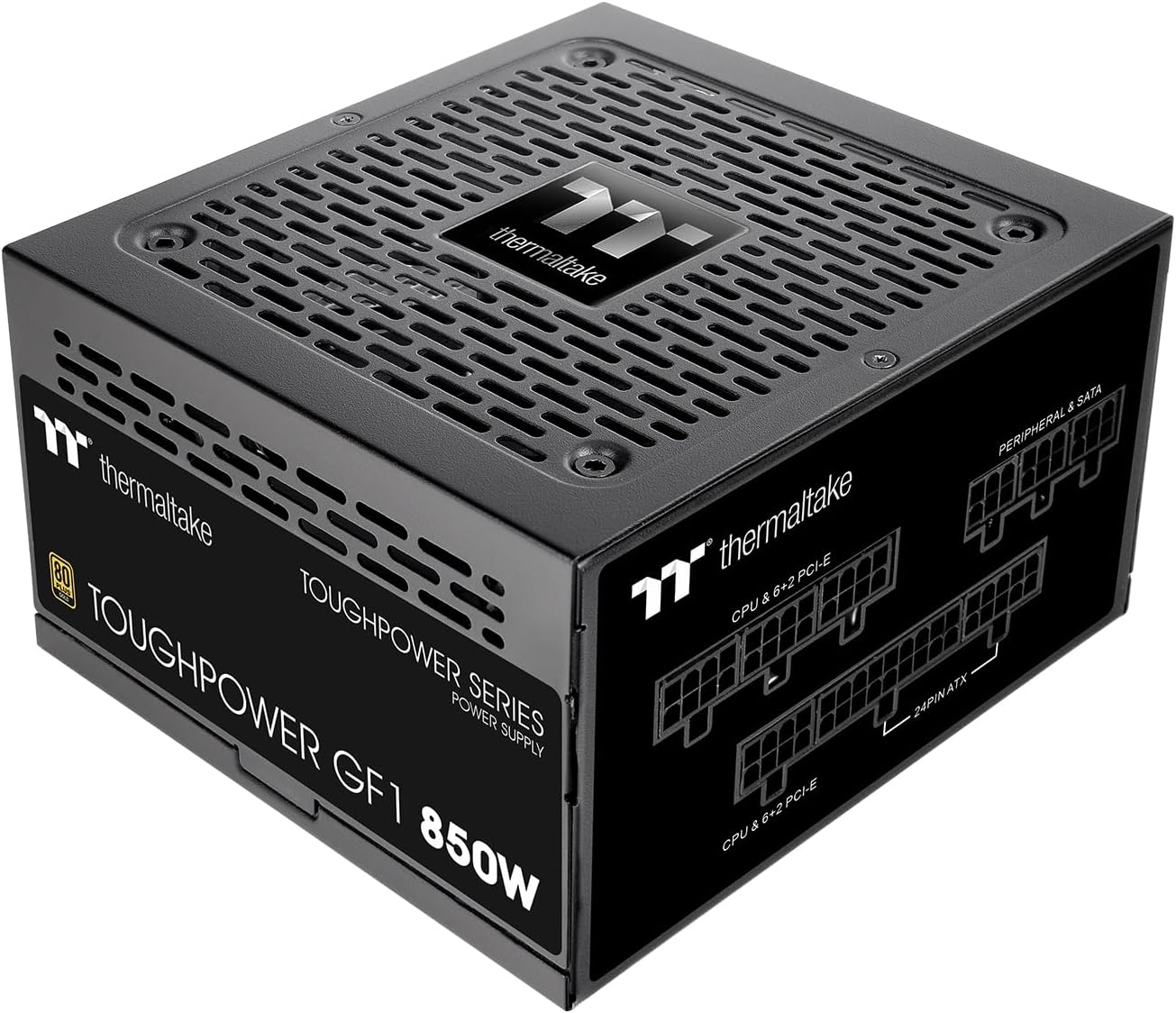 GF1 Fully Modular ATX 850W Power Supply - 80 Plus Gold - Ultra Quiet - Zero RPM, PS-TPD-0850FNFAGU-P