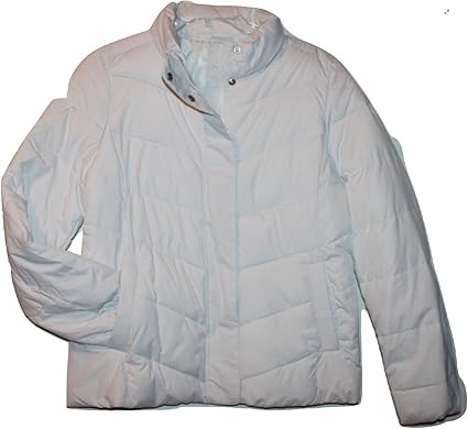 ivory puffer coat
