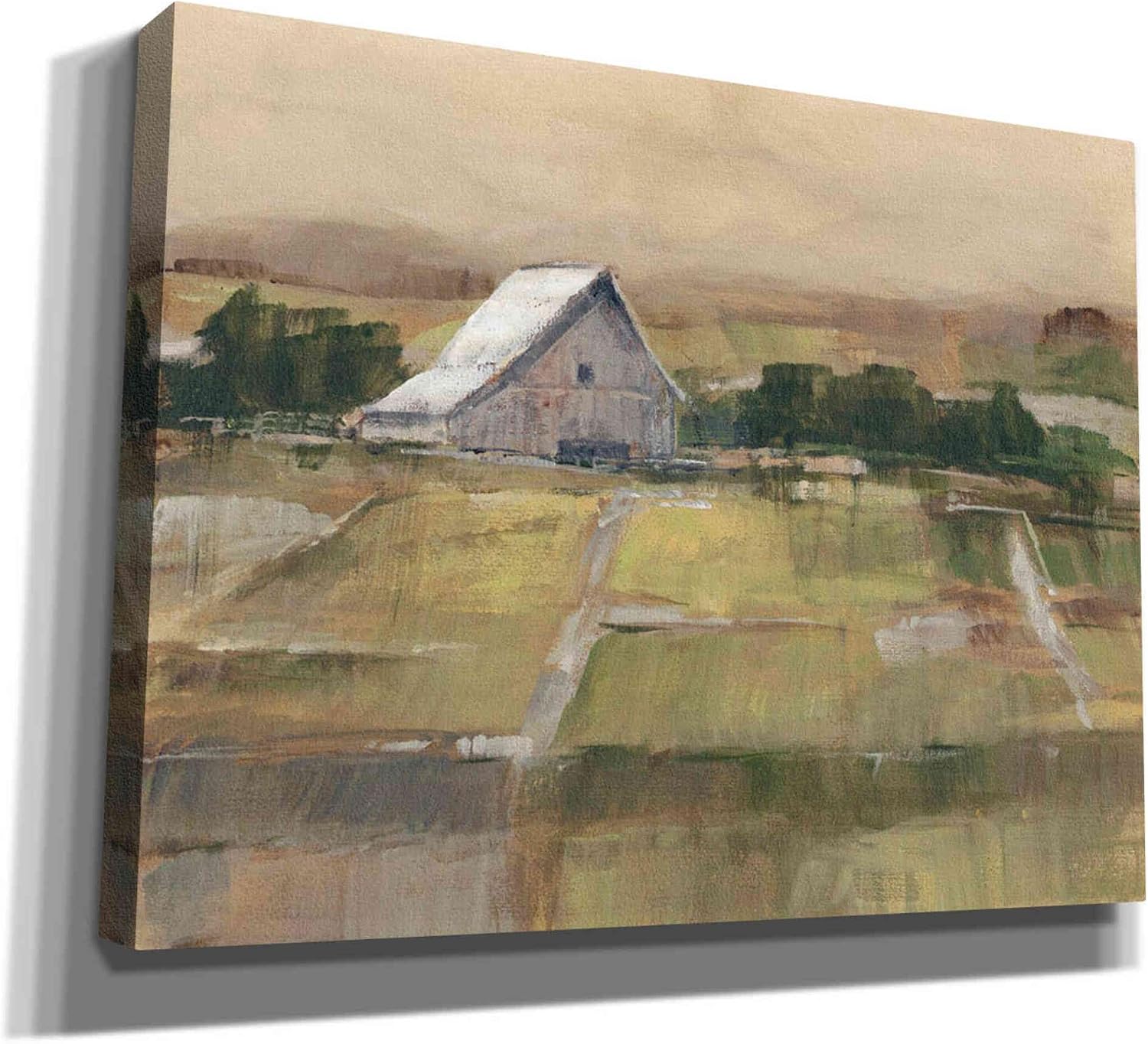 Epic Graffiti 'Rural Sunset II' by Ethan Harper Canvas Wall Art, 16"x12"
