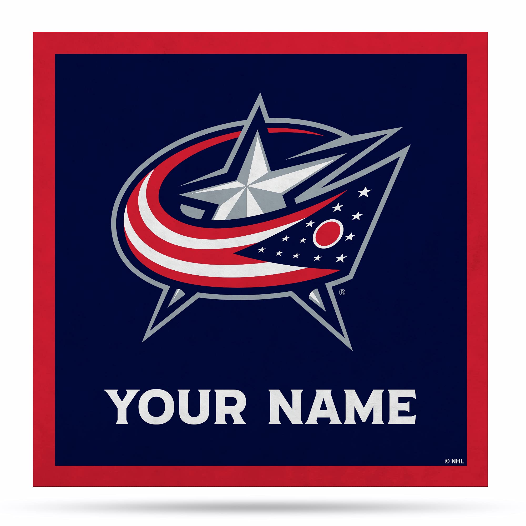 Rico Industries NHL Hockey Columbus Blue Jackets Personalized 35