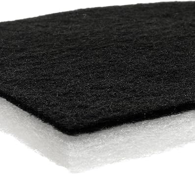 Carbon Air Filter (2 Pack) Compatible for Ebac Powerdri 12L 15L Amazon 12L Amazon 15L Odour Absorbing Replacement DDA507 Dehumidifier Spare Filter