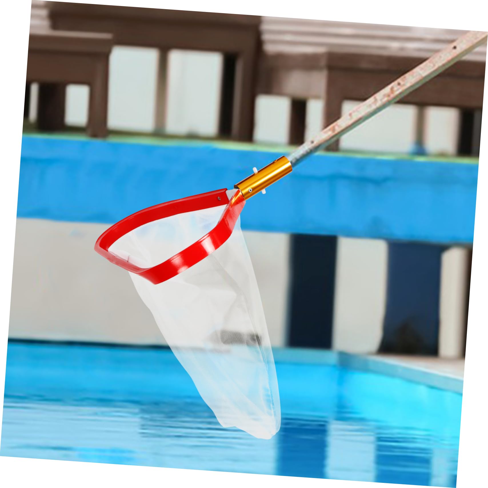 Happyyami Red De Recogehojas para Piscina Limpieza De Estanques Ligero y Duradera