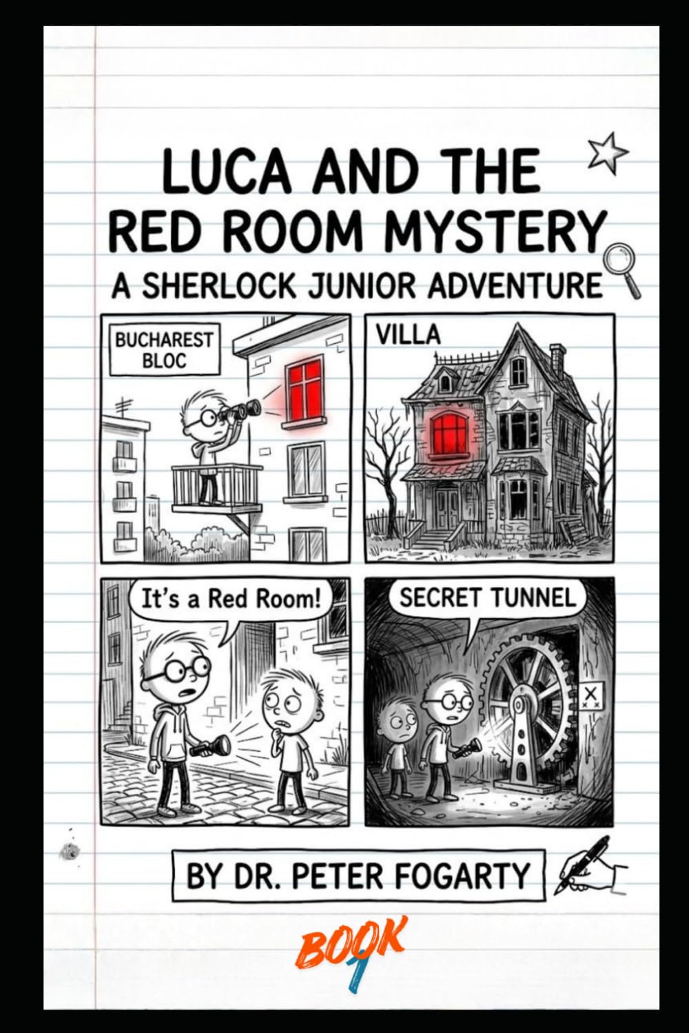Book 1: Luca and the Red Room Mystery: A Sherlock Junior Adventure (Sherlock Holmes Books For Kids)