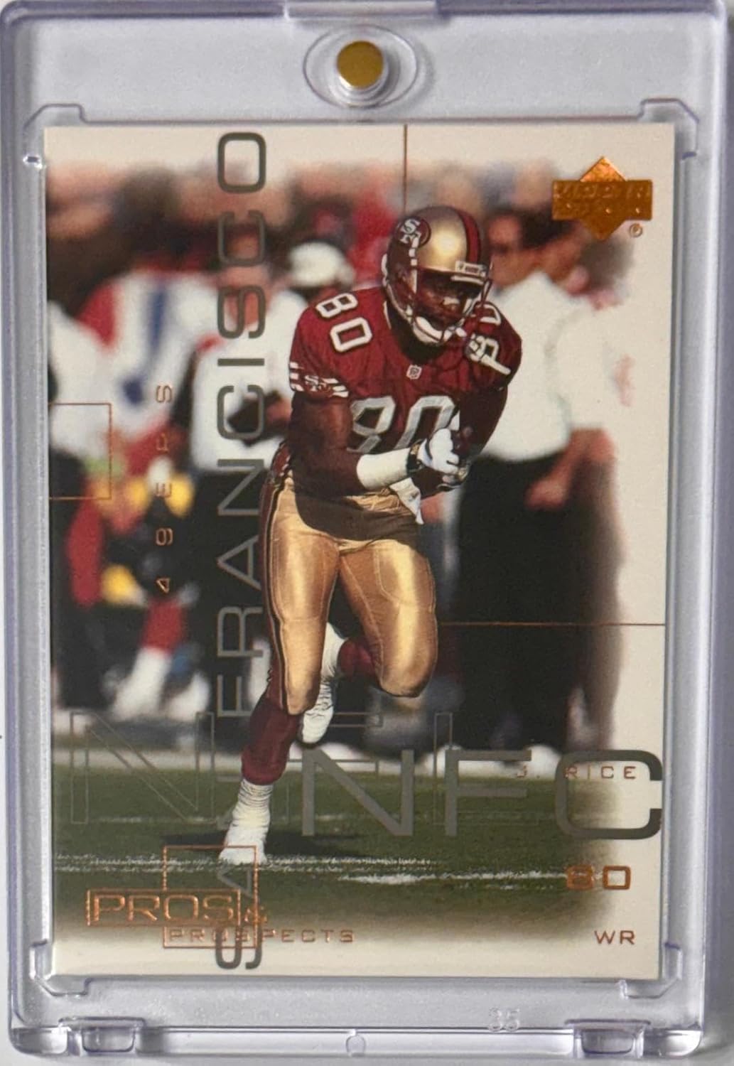 Jerry Rice 1990 Score Rocket Man #556 Degree 7 + Upper Deck 40 Years Pros & Prospects Football Card Lot