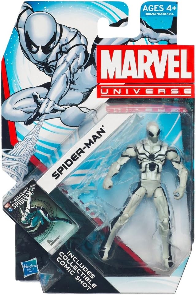 Marvel Universe Series 4 Figure 14 Future Foundation Spider-Man (White Suit)