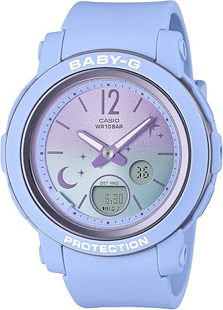 新品 カシオ Baby-G デジアナ BGA-290DS-4AJF BABY-G ムーン&スター 夜空に輝く月と星 BGA-290DS-4AJF