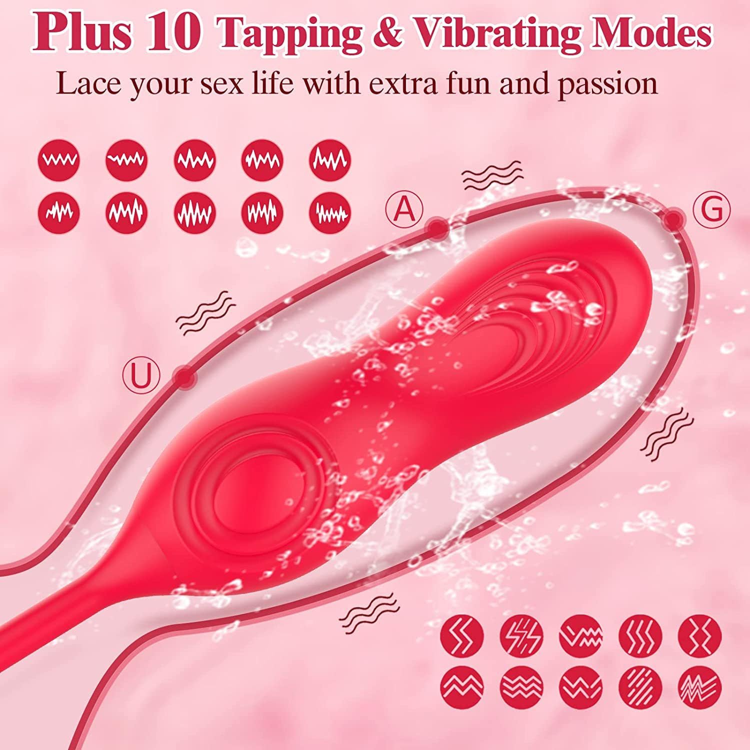 Vibratore Giocattolo per Donna - Stimolatore Clitorideo con Vibratore Vibratore Toccante, Giocattoli per Adulti Massaggiatore Personale per Donne, Giocattoli E Giochi Sessuali per Adulti,A