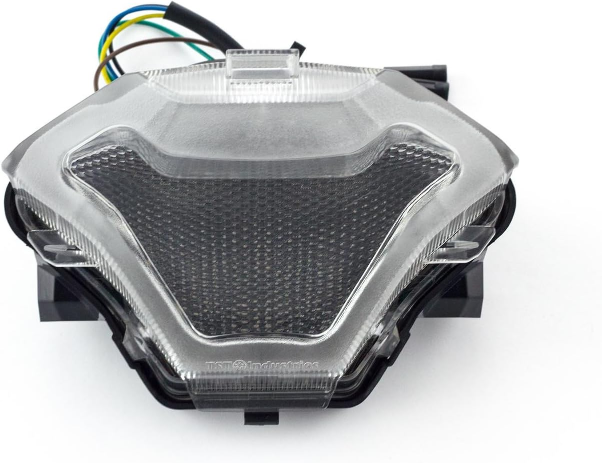 TST LED INTEGRATED TAIL LIGHT FOR YAMAHA YZF-R3 2015 2016 2017 / FZ-07 2015 2016 2107 (Clear)