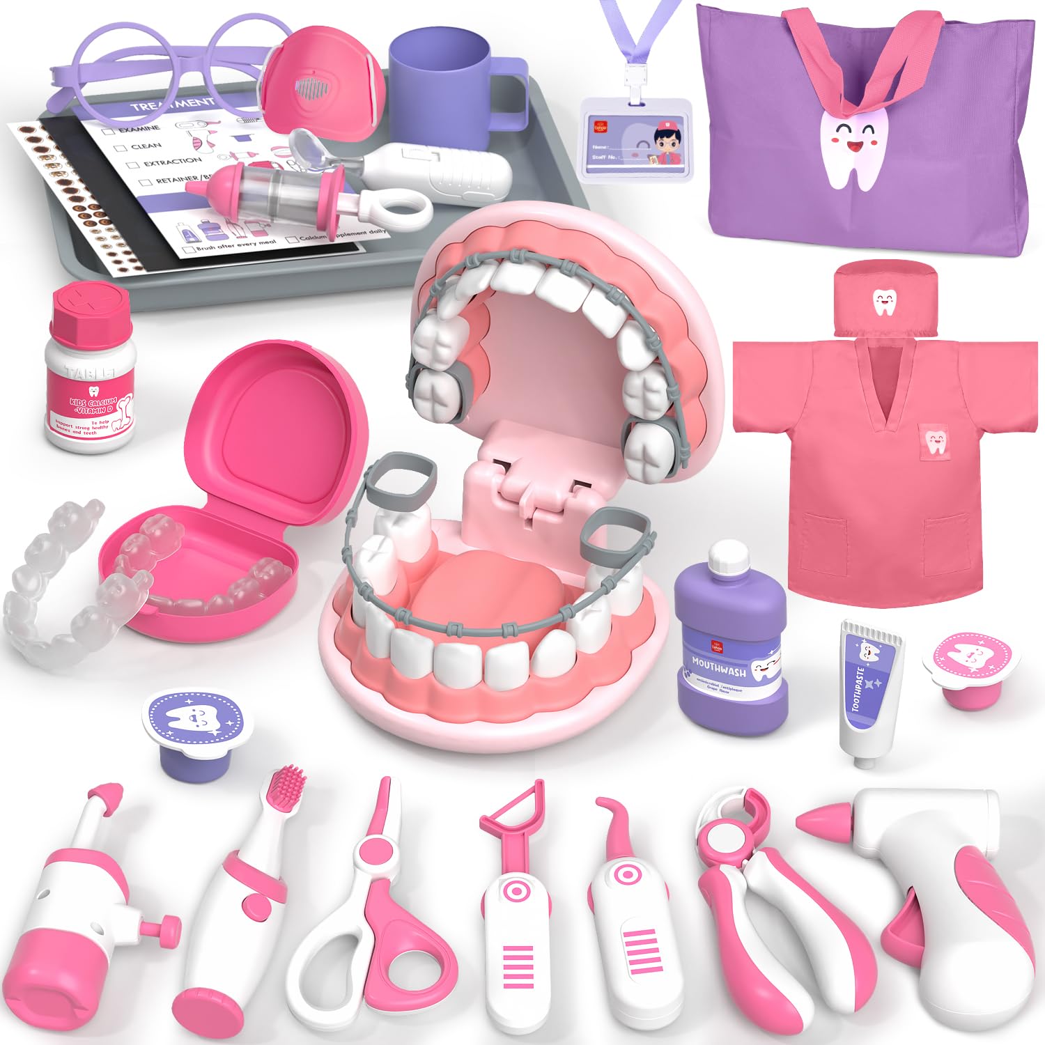 Amazon.com: Lehoo Castle Doctor Kit for Toddlers 3-5 Girls, Kids
