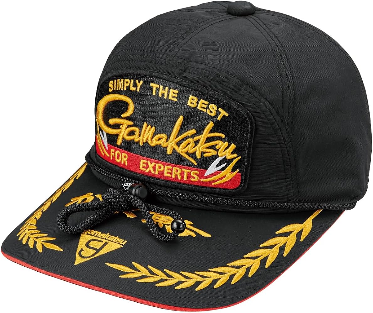 Amazon | がまかつ(Gamakatsu) ワッペンキャップ(がま鮎) GM9118