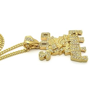 NEW ICED OUT SOD MONEY GANG PENDANT & 24