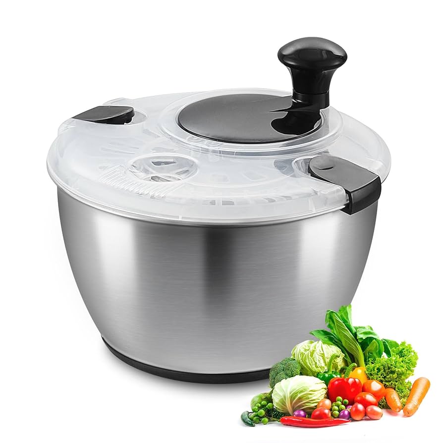 置物 Salad Days OXO Soft Works® Salad Spinner - Clear/White, 1 ct - Fred Meyer