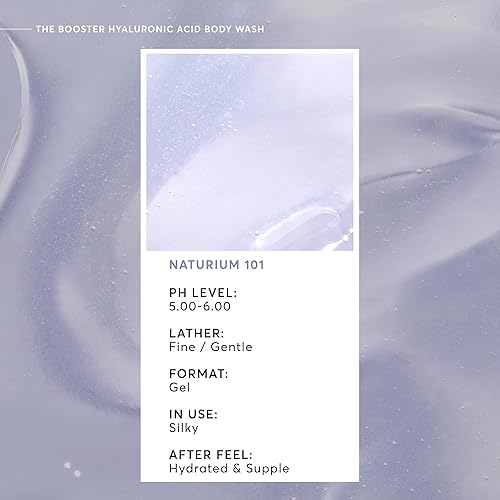 Miniatura 2 de Naturium The Booster - Gel de baño con ácido hialurónico, hidratante e hidratante y minimiza la sequedad, con glicerina y vitamina B5, 16.9 onzas