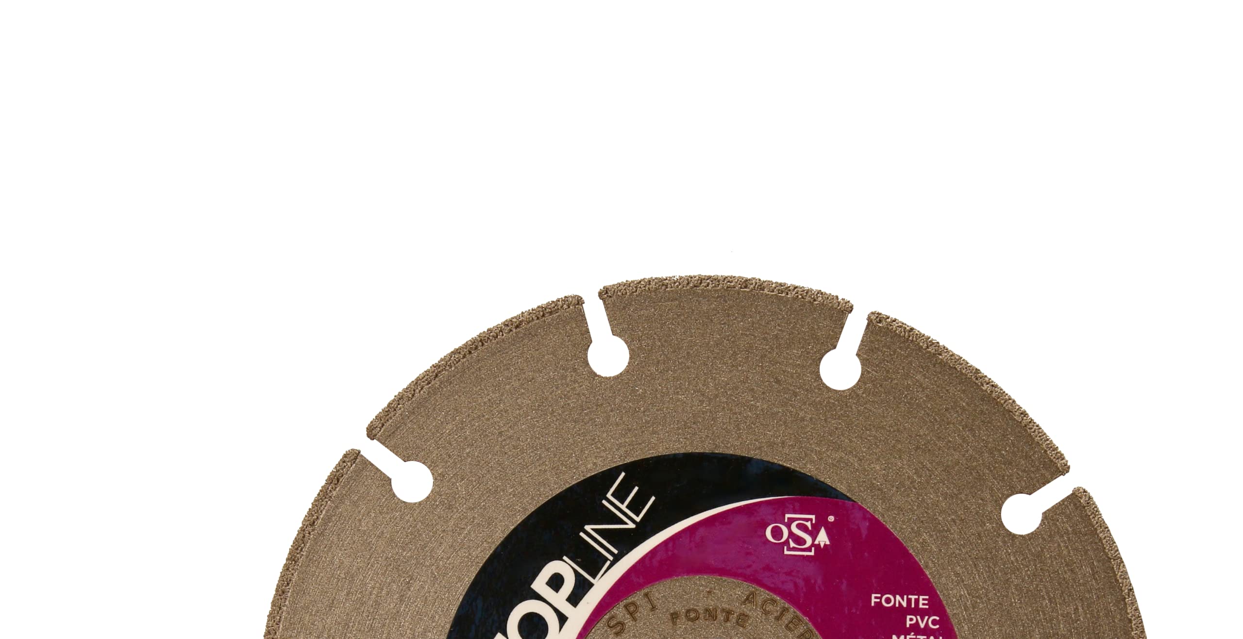 Diam Industries SPI125/22 Topline - Disco diamante, 125 mm, color gris