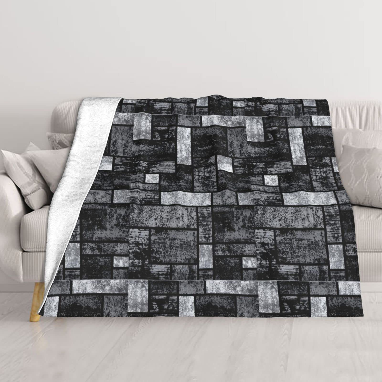 Couverture en peluche anti-froid pour canapé et lit toutes saisons