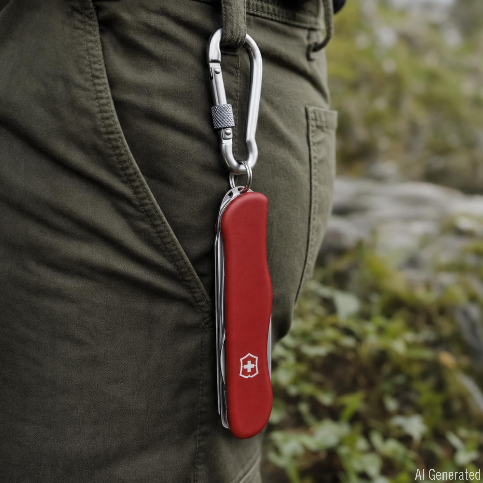 Victorinox Schweizer Taschenmesser, Work Champ XL, Multitool, Swiss Army Knife mit 31 Funktionen, Feststellklinge, Korkenzieher, Mini-Schraubendreher