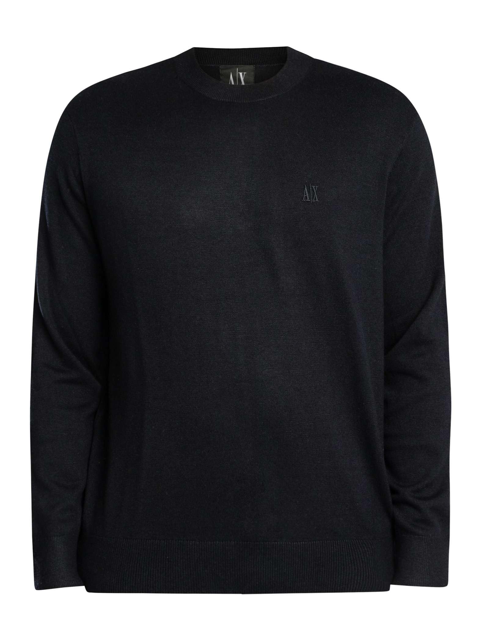 Armani Exchange Icon Project, Embroidered Logo Suéter pulóver Hombre