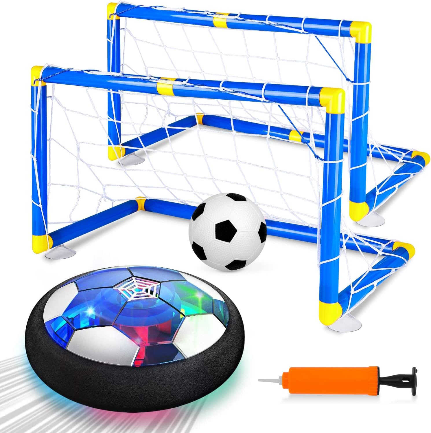 USB Rechargeable Hover Soccer Ball Set with 2 Goals