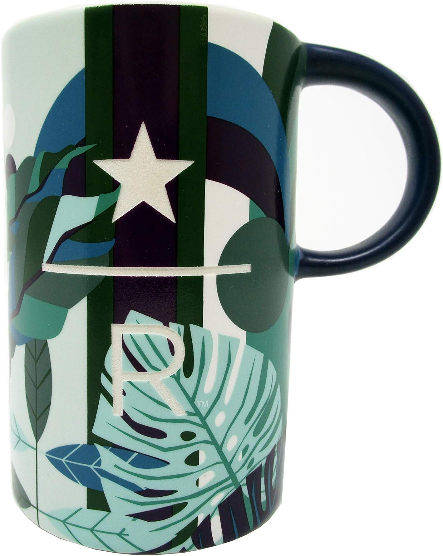 Starbucks Reserve Floral Ceramic Mug, 12 Oz