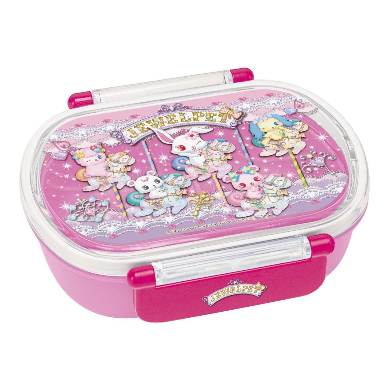 Amazon｜ランチボックス 360ml 弁当箱 ジュエルペット