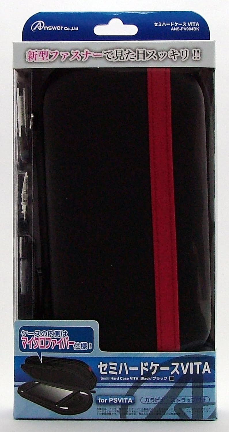 ANSWER・PSVITA用 セミハードケースPSVITA ブラック
