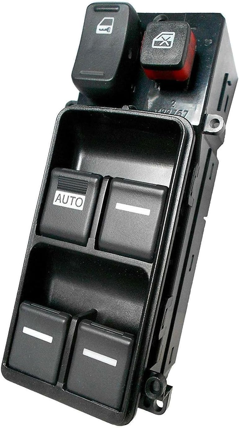 Power Window Switch Fits Exl Plastic Black OE Standard Driver's Door-Placement SD-00002678