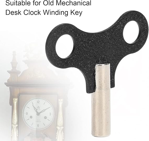 10PCS Clock Keys for Winding, Clock Winding Key Replacement Clock Winding Keys Mechanical Music Box Winding Key for Wall Clocks, Alarm Clocks and Wind Chain Repair